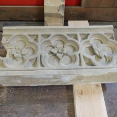 Durham Cathedral carved stone replacements