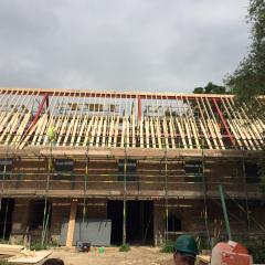 The roof carcass