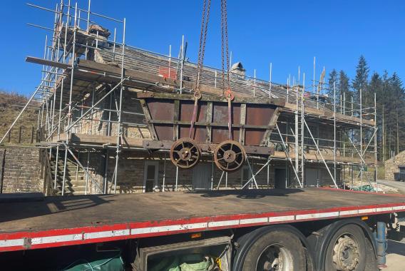 Killhope Lead Mining Coal Wagon